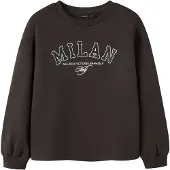 LMTD Sweatshirt sort / hvid