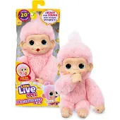 Little Live Pets MY BABY MINI MONKEY PINK LEMONZ