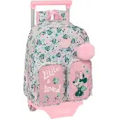 Safta Minnie Mouse Minty 10l 28x34x10 Cm Rygsæk Med Hjul