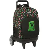 Safta Minecraft 33l 33x45x22 Cm Rygsæk Med Hjul