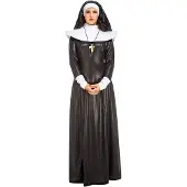 MOM Nonne Kvinde Kostume