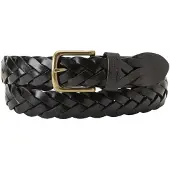 Levi's Bælte 'Leather Braid Belt' sort