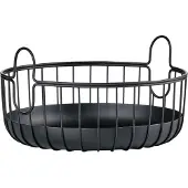 Zone opbevaringskurv 22x8 cm Black Inu 33561