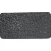 Villeroy & Boch Manufacture Rock serveringsfad 18x35 cm Sort