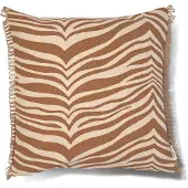 Classic collection Zebra pude 50x50 cm Glazed Ginger