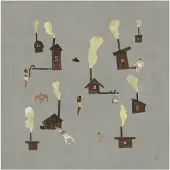 Fine Little Day Sauna poster 50x50 cm