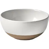 Scandi Living Fossil skål 60 cl Hvid