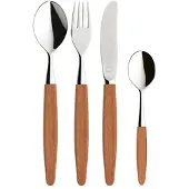 Skaugum of Norway Skaugum gavesæt bestik 4 dele Ecco Teak