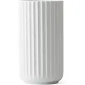 Lyngby Porcelæn Lyngby vase hvid mat 15 cm