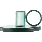 Muurla Loop lysestage Ø11 cm Teal