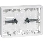 Legrand Mosaic Underlag 16M 50 mm Hvid