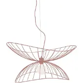 Globen Lighting Ray loftslampe Ø70 cm Støvetrosa