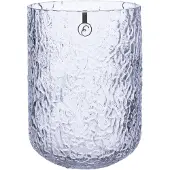 ERNST vase mønstret 18 cm Klar