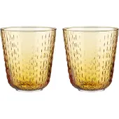 Marimekko Syksy tumbler glas 36 cl 2-pak Beige