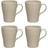Scandi Living Dots krus 35 cl 4 stk. Beige