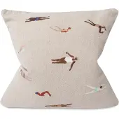 Fine Little Day Swimmers pudebetræk 48x48 cm Beige