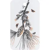 Åry Home Pine Cone skærebræt 20x34 cm Cotton white