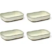 Serax La Nouvelle Table ekstra dyb fad No5 L 4 stk White