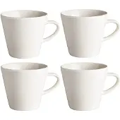 Scandi Living Kalk krus 30 cl, 4 stk. hvid