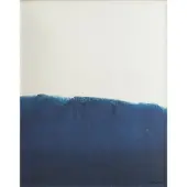 Fine Little Day Dyeforindigo ocean 1 plakat 40x50 cm Blå/Hvid