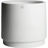 DBKD Solid krukke white Stor Ø24 cm
