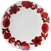 Gustavsberg Porslinsfabrik Röd Aster tallerken Ø 22 cm