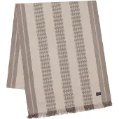 Lexington Jacquard Striped bordløber 50x350 cm Beige