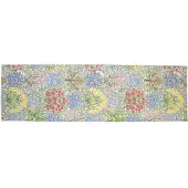 Almedahls Botanic Garden løber 45x150 cm Multi-Blå