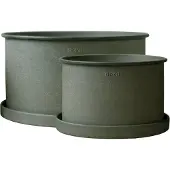DBKD Plant bowl krukke 2-pak Green