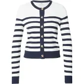 JDY Cardigan 'JDYGABY' marin / hvid