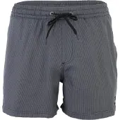 Quiksilver Badeshorts 'DELUXE 1' grå / sort