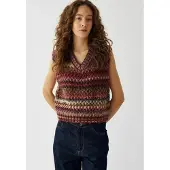 Noella Vest ' Gio ' rustrød