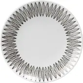 Gustavsberg Porslinsfabrik Sort Salix tallerken Ø 28 cm