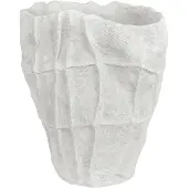 Mette Ditmer Art piece artistic vase 33,5 cm Off-white