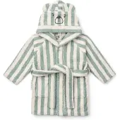 Liewood Lily badekåbe peppermint creme de la creme stripe 7-8 år