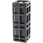 Villa Collection Lyng vase 11x11x30 cm Black