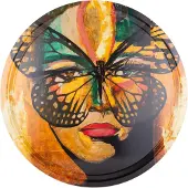 Carolina gynning Golden Butterfly bakke Ø46 cm Orange-black