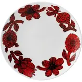 Gustavsberg Porslinsfabrik Röd Aster tallerken Ø 18 cm