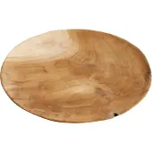 Muubs teak tallerken 37 cm Natur