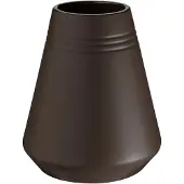 NJRD Lines vase 18 cm Brun