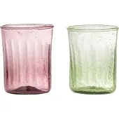 Bloomingville Sunil drikkeglas 2 pak Grøn