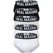 Real Madrid Slip lysegrå / sort / hvid