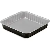 Guardini Silver Eligance ovnfast fad Stål, firkantet, 24x4,5 cm