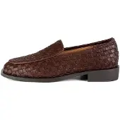 L37 HANDMADE SHOES Slipper 'PURE CLASSIC' brun