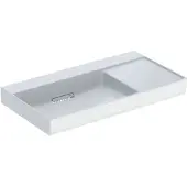 Geberit Håndvask ONE 90x48cm hvid fralæg h u/hh
