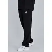 SikSilk Herre Essentials Poly Track Bukser Sort