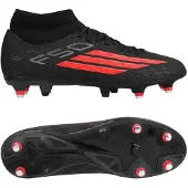Adidas F50 League Mid SG Immortal DNA - Sort/Rød - Soft Ground (SG), størrelse 44