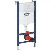 GROHE Rapid SL 2-i-1 indbygningscisterne uden trykplade højde 1,13m SC EU TAX cisterne med 3/4,5 liters skyl