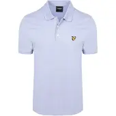 Lyle & Scott Lyle and cott Polo Bubble Blå Lilla måle