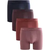 Next Boksershorts navy / aubergine / gammelrosa / burgunder